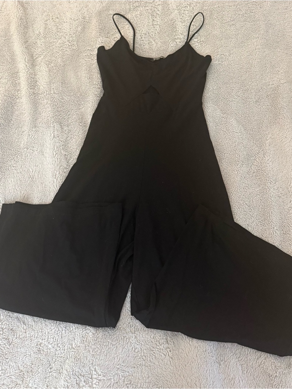 Stradivarius Triangle Cutout Jumpsuit